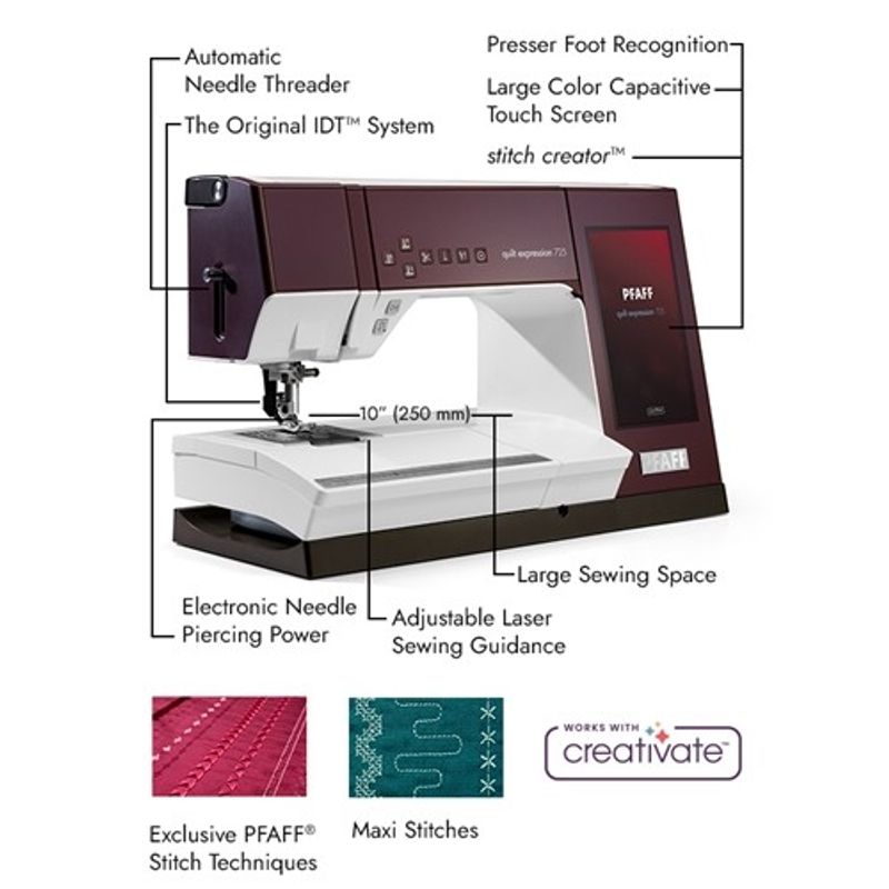 Quilt Expression 725 Symaskin