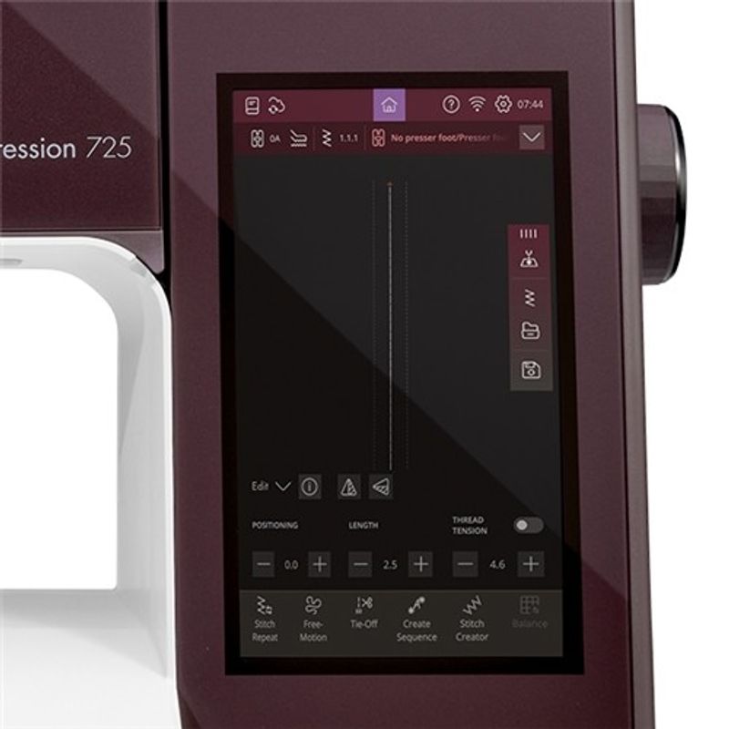 Quilt Expression 725 Symaskin