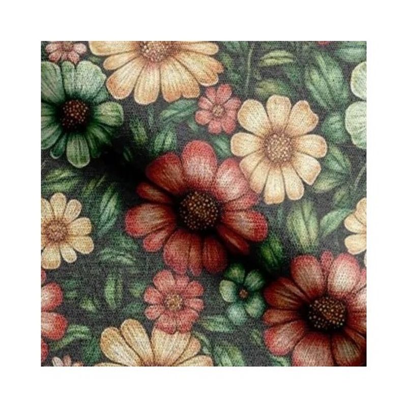 Gobeläng - Vackra färgglada blommor