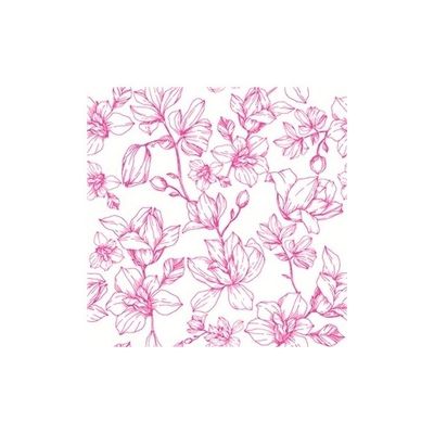 Fleur Magnolia Rosa Vit