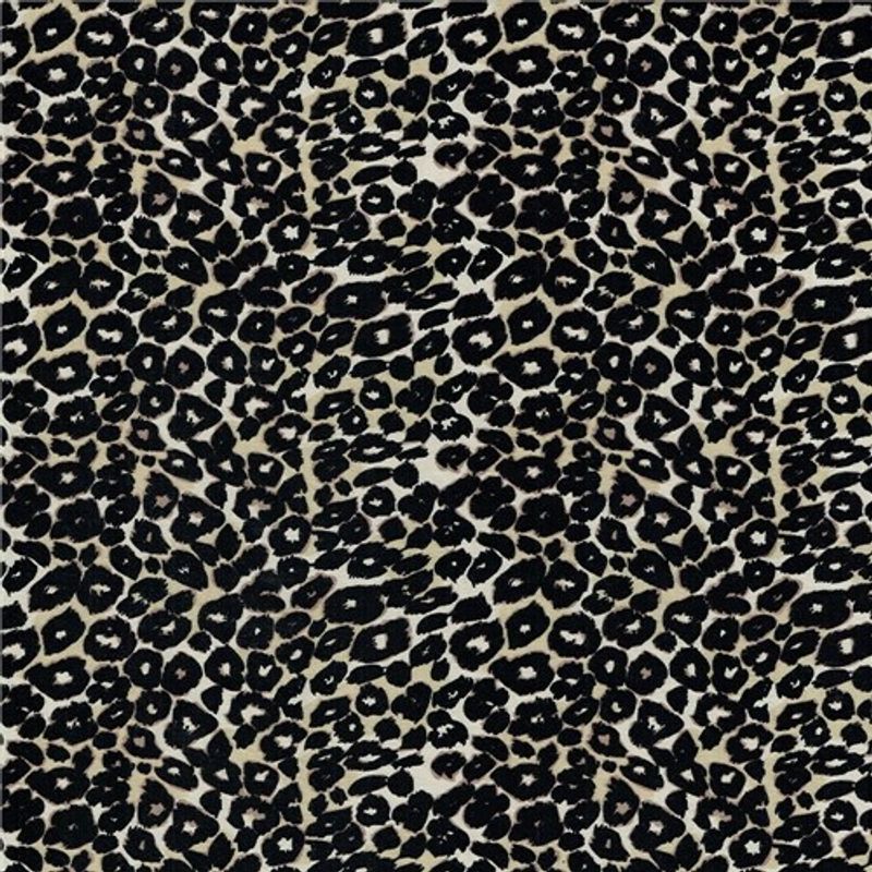 Leopard Svart-Gul-Vit