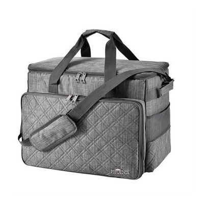 Phönix Symaskinsväska Grå Quild Design (L46xH34xD25 cm)