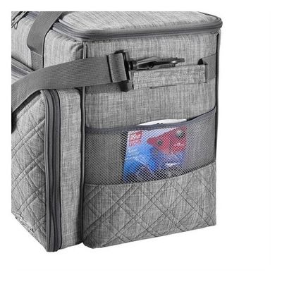Phönix Symaskinsväska Grå Quild Design (L46xH34xD25 cm)