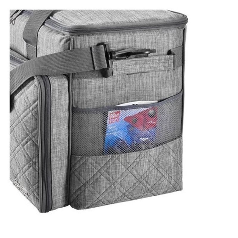 Phönix Symaskinsväska Grå Quild Design (L46xH34xD25 cm)
