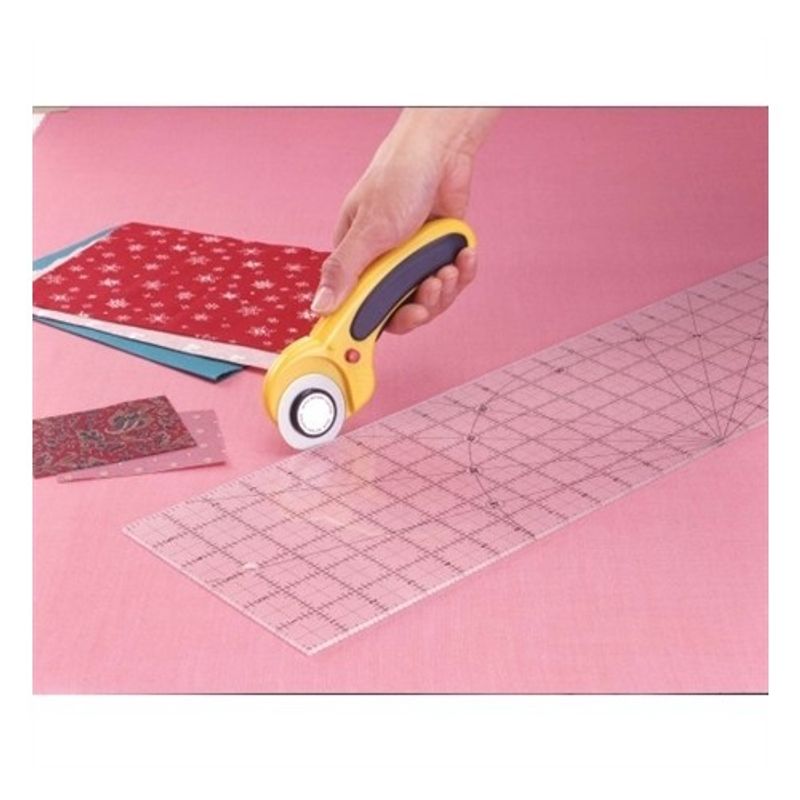 Quilting linjal Frostad 15x60 cm