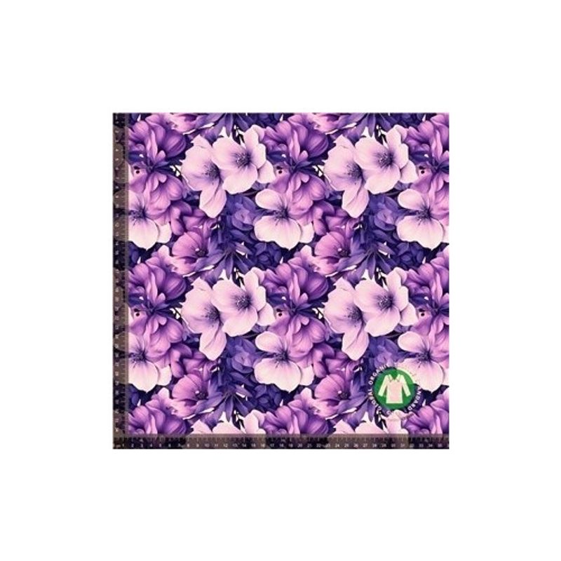 Skinande Lila Blomster