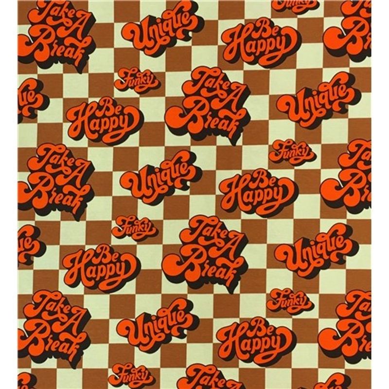Citat på rutor - Orange