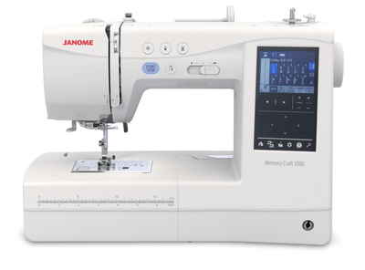 Janome Memory Craft 1000 Silky White 1000