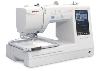 Janome Memory Craft 1000 Silky White 1000