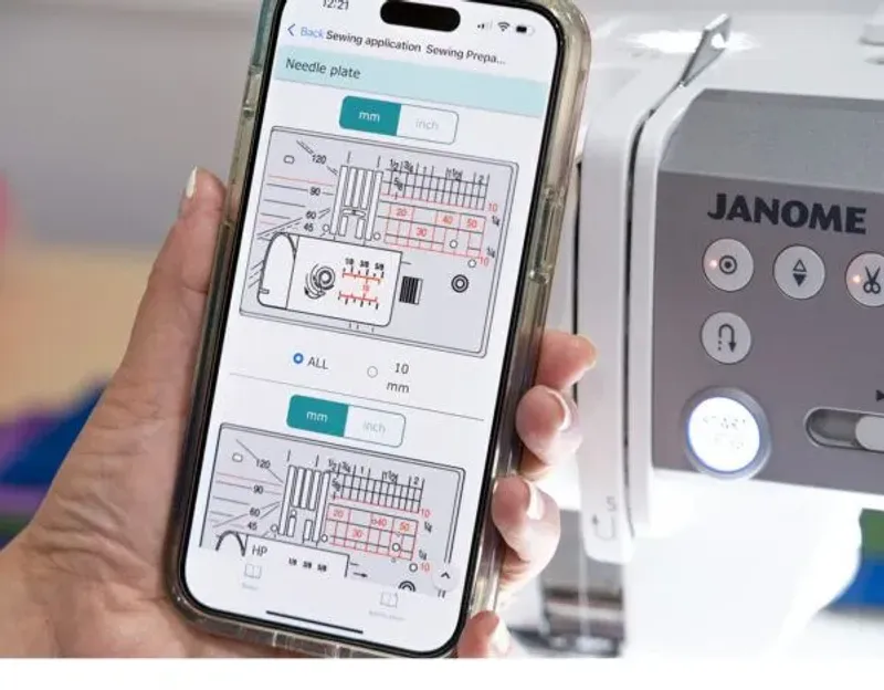 Janome Continental M8 Professional - Symaskin