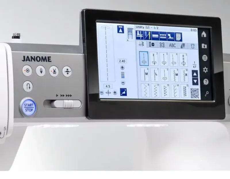 Janome Continental M8 Professional - Symaskin