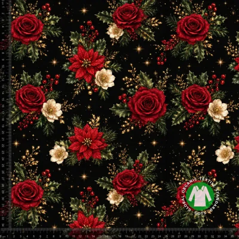 Julstjärnor och Rosor