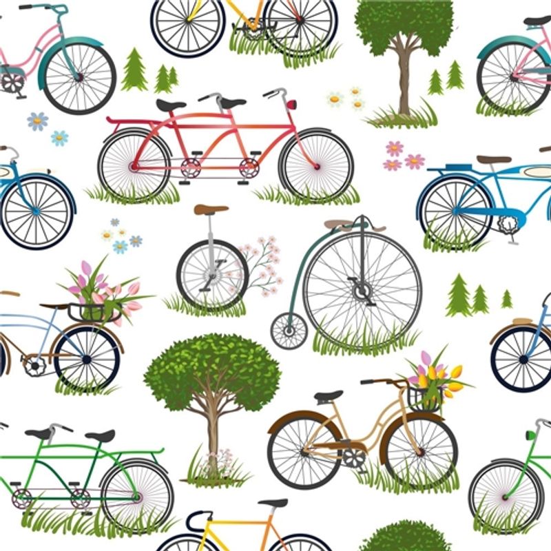 Cykeltur vit
