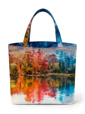 Autumn Reflection - Panel Bag