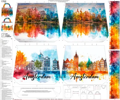 Autumn Reflection - Panel Bag