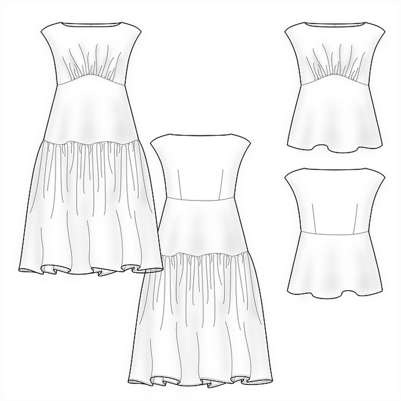 Sofia Dress - Needle & Thread