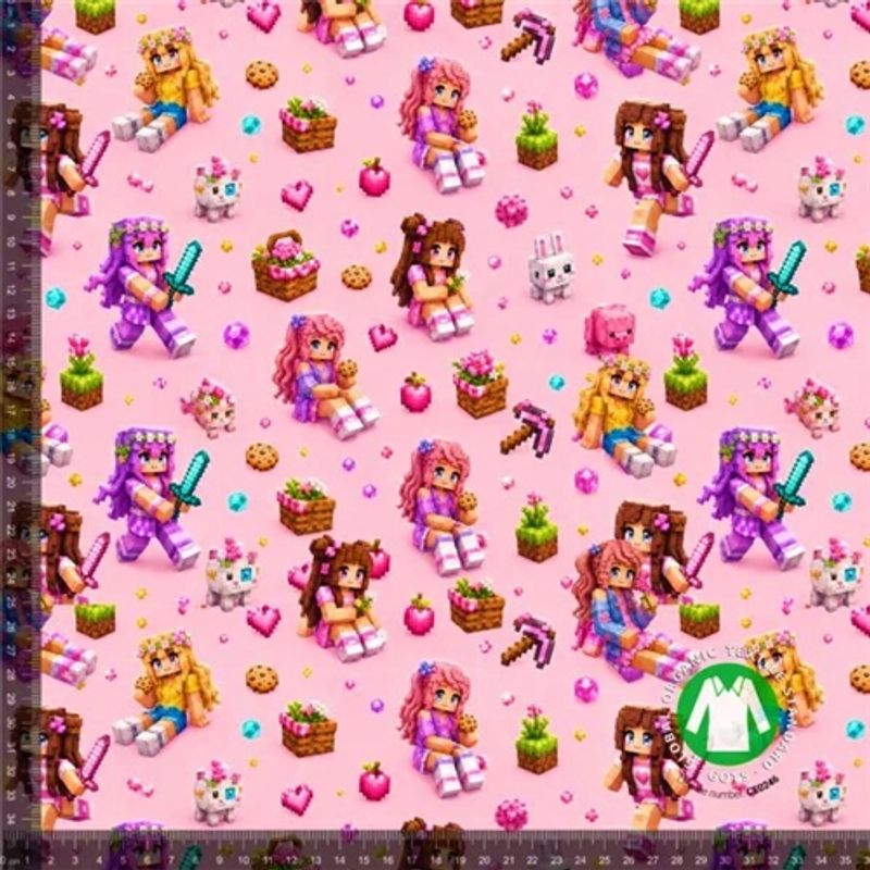 Gamer pixel girls - rosa