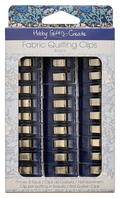 Hobby Gift Create Tyg clips 2,6 cm 30 st