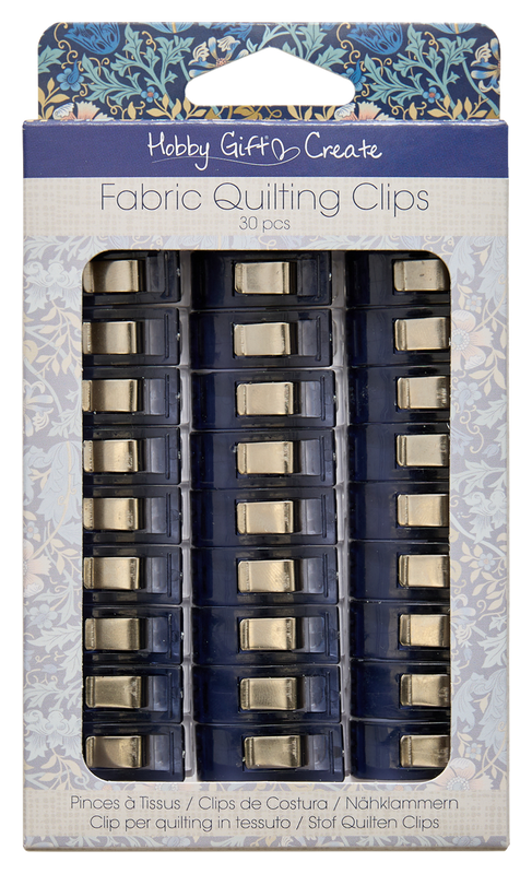 Hobby Gift Create Tyg clips 2,6 cm 30 st