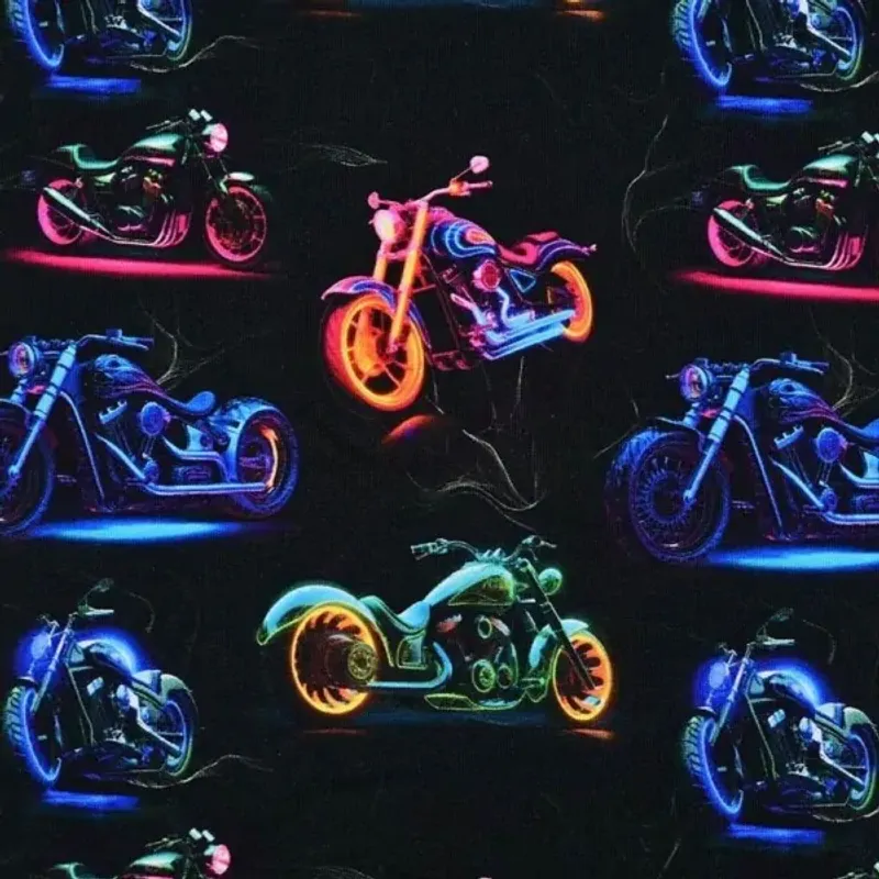 Neon Motorcyklar Jogging