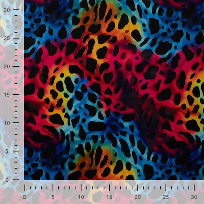 Leopard Multicolor Jogging Alpenfleece