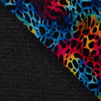 Leopard Multicolor Jogging Alpenfleece