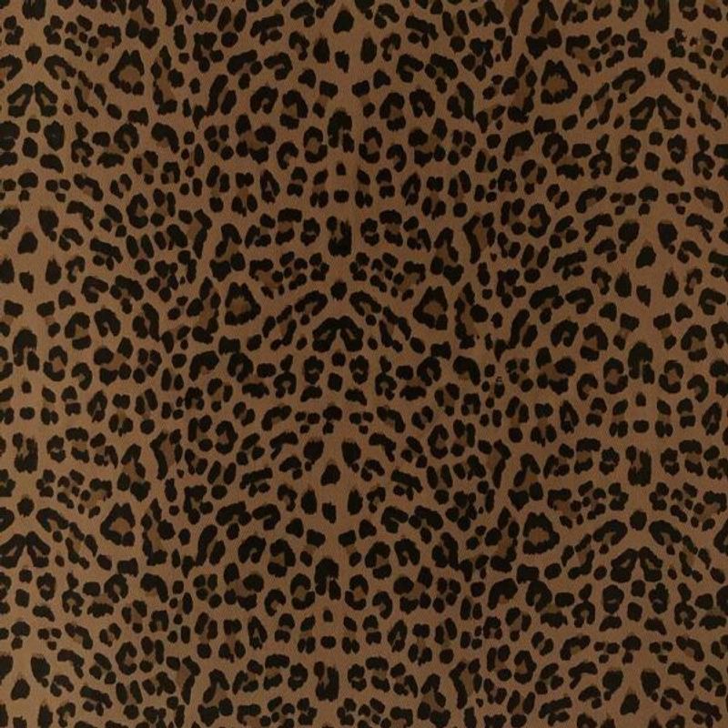 Leopard Denim - Brun