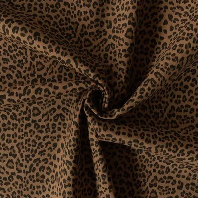 Leopard Denim - Brun