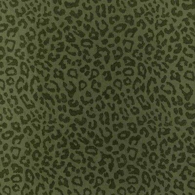 Leopardgrön merinoull