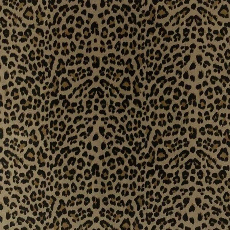 Leopard Denim - Taupe