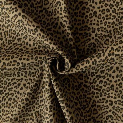 Leopard Denim - Taupe