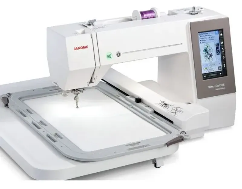 Janome Memory Craft 550E - Brodyrmaskin