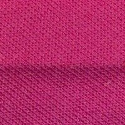 Snedslå 20mm, 100% Bomullsjersey Cerise