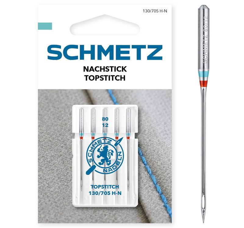Topstitchnål stl 80 5 st