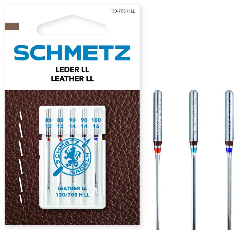 LÄDERNÅL 80-12-100-16 sorterat i 5-pack