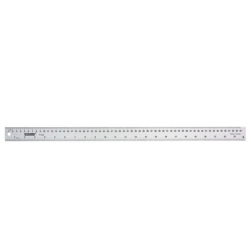 Linjal 24" Inch - 60 cm Aluminium standard