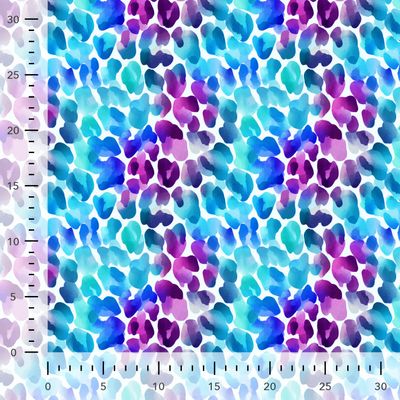 Leopard Aqua