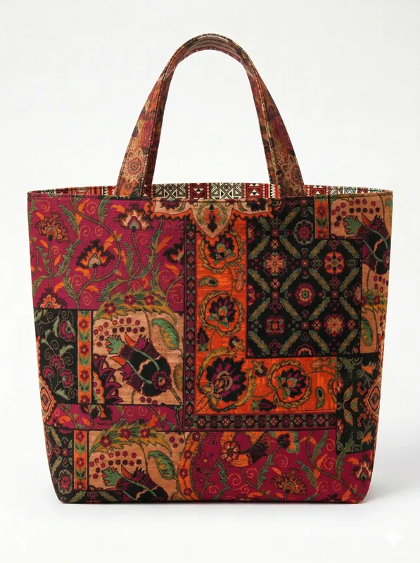The Weavers Tale - Panel Bag