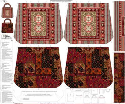 The Weavers Tale - Panel Bag