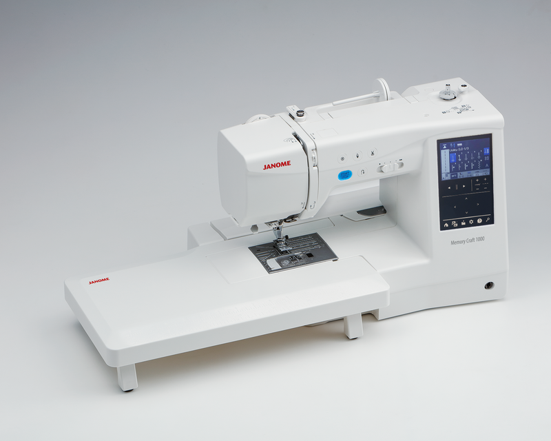 Janome Memory Craft 1000 Silky White 1000