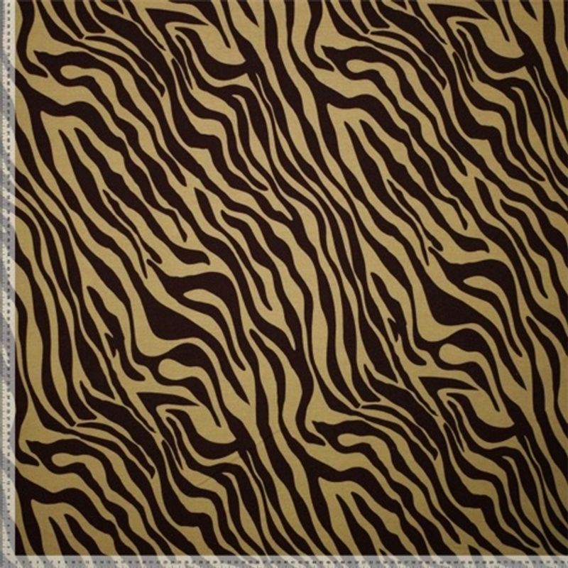 Zebra Öglad Jogging Brun - Beige
