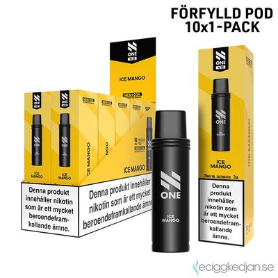 N One Pod V2 | Ice Mango | Förfylld Pod | 10pack