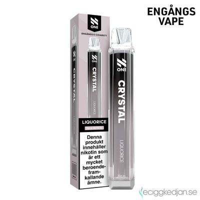N One Crystal | Liqourice | Engångsvape