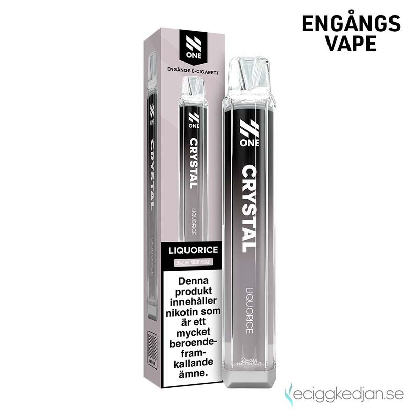 N One Crystal | Liqourice | Engångsvape