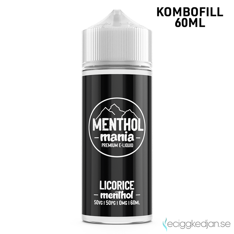 Menthol Mania | Licorice Menthol | 60ml Kombofill