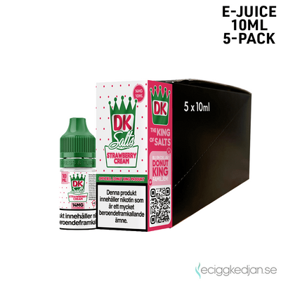 DK Salts | Strawberry Cream | 10ml E-Juice | 5pack