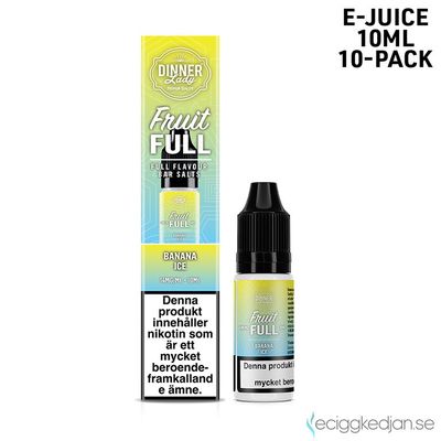 Dinner Bar Salts | Banana Ice | 10ml E-Juice | 10pack