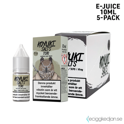 Koyuki Salts Syndicate | Tori | 10ml E-Juice | 5pack