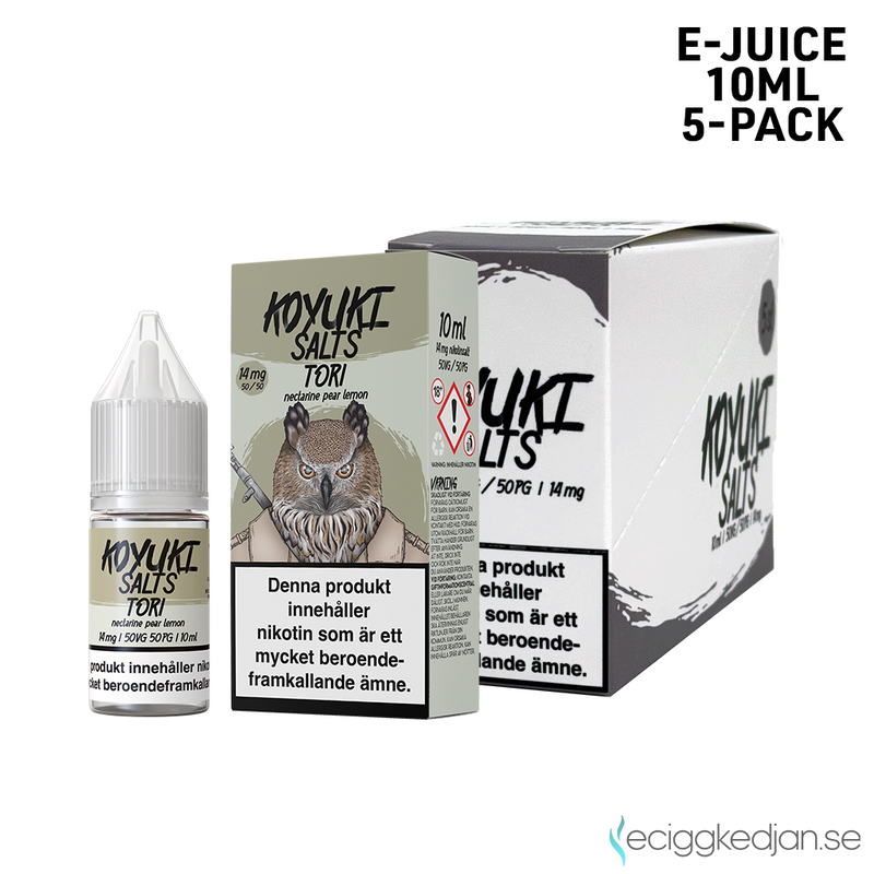 Koyuki Salts Syndicate | Tori | 10ml E-Juice | 5pack