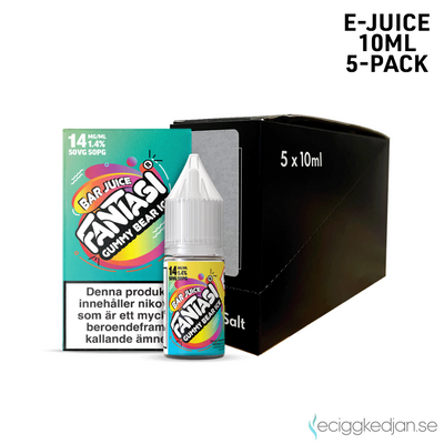 Fantasi Bar Salt | Gummy Bear Ice | 10ml E-Juice | 5pack